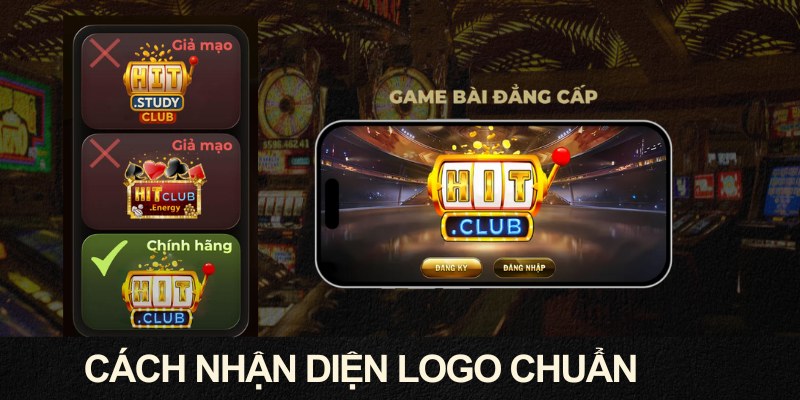 Cách Nhận Biết HITCLUB Thật Giả Dễ Hiểu, Tránh Trang Lừa Đảo 4 Cách phân biệt logo thật của HITCLUB